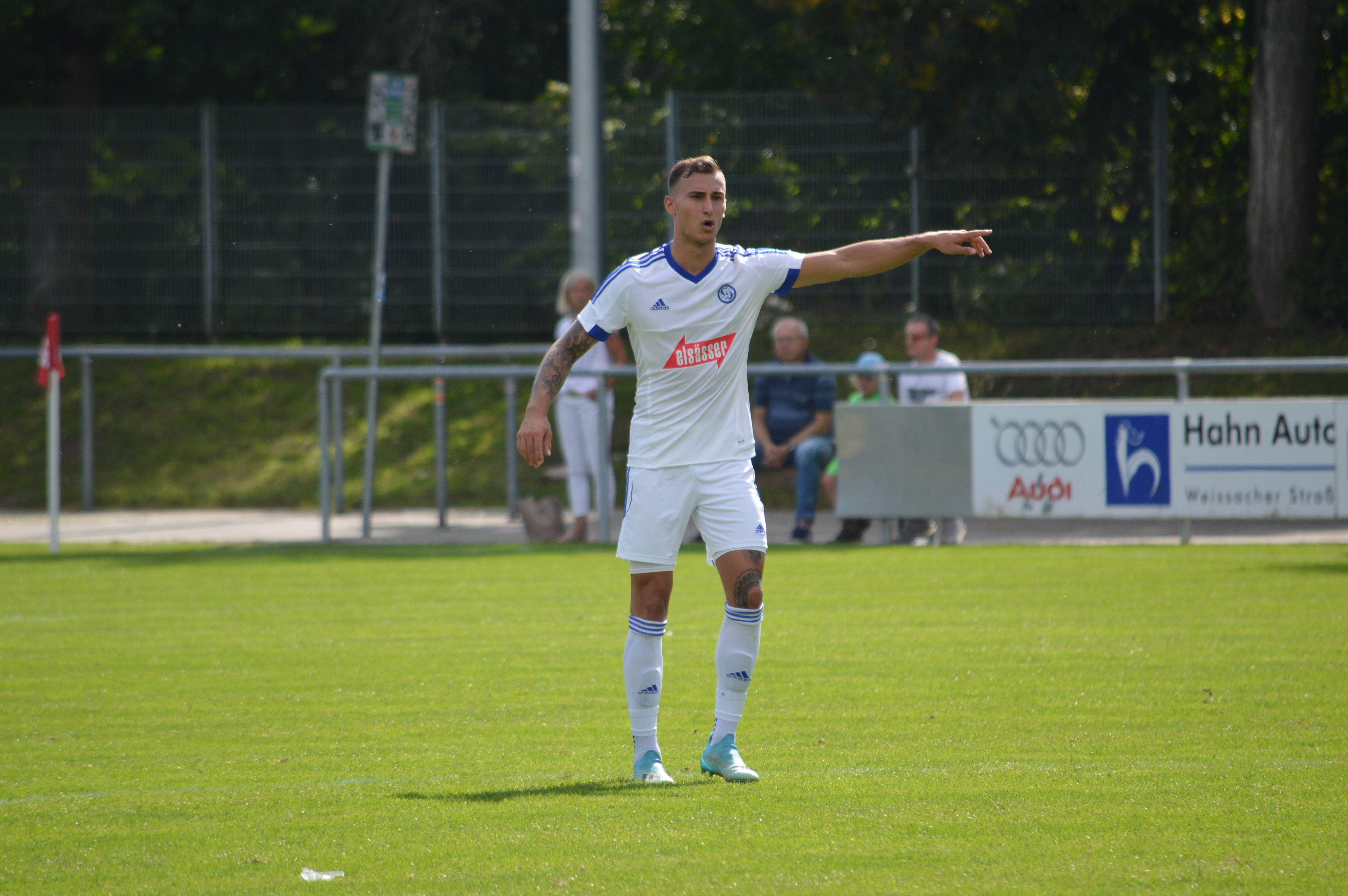 Allrounder Nico Dittrich ist gegen den FSV Hollenbach sowohl für die Viererkette als auch für das defensive Mittelfeld ein Kandidat