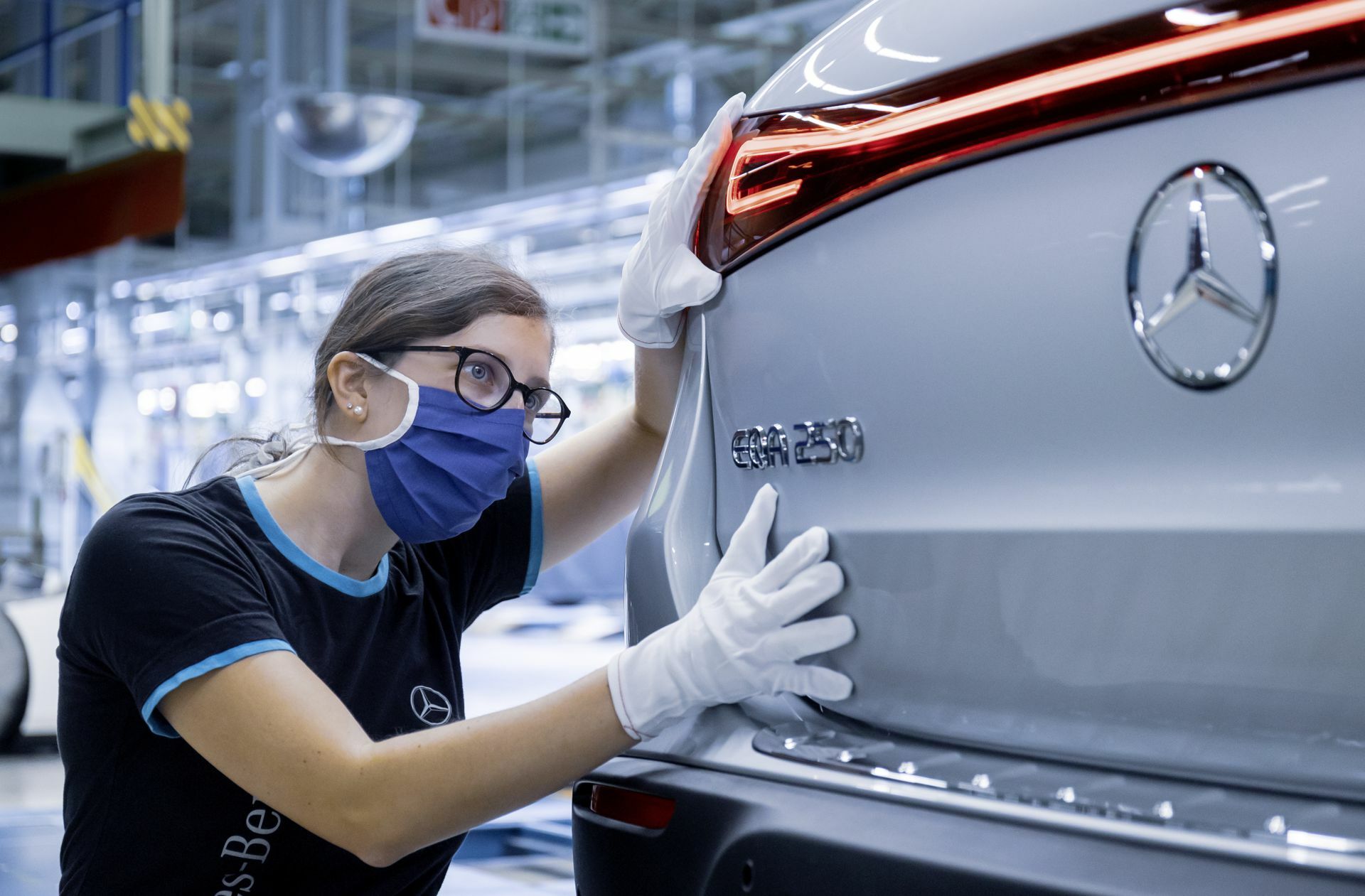 Relativ kompakte Elektroautos wie der Mercedes EQA haben bei den Verkaufszahlen zuletzt deutlich zugelegt.