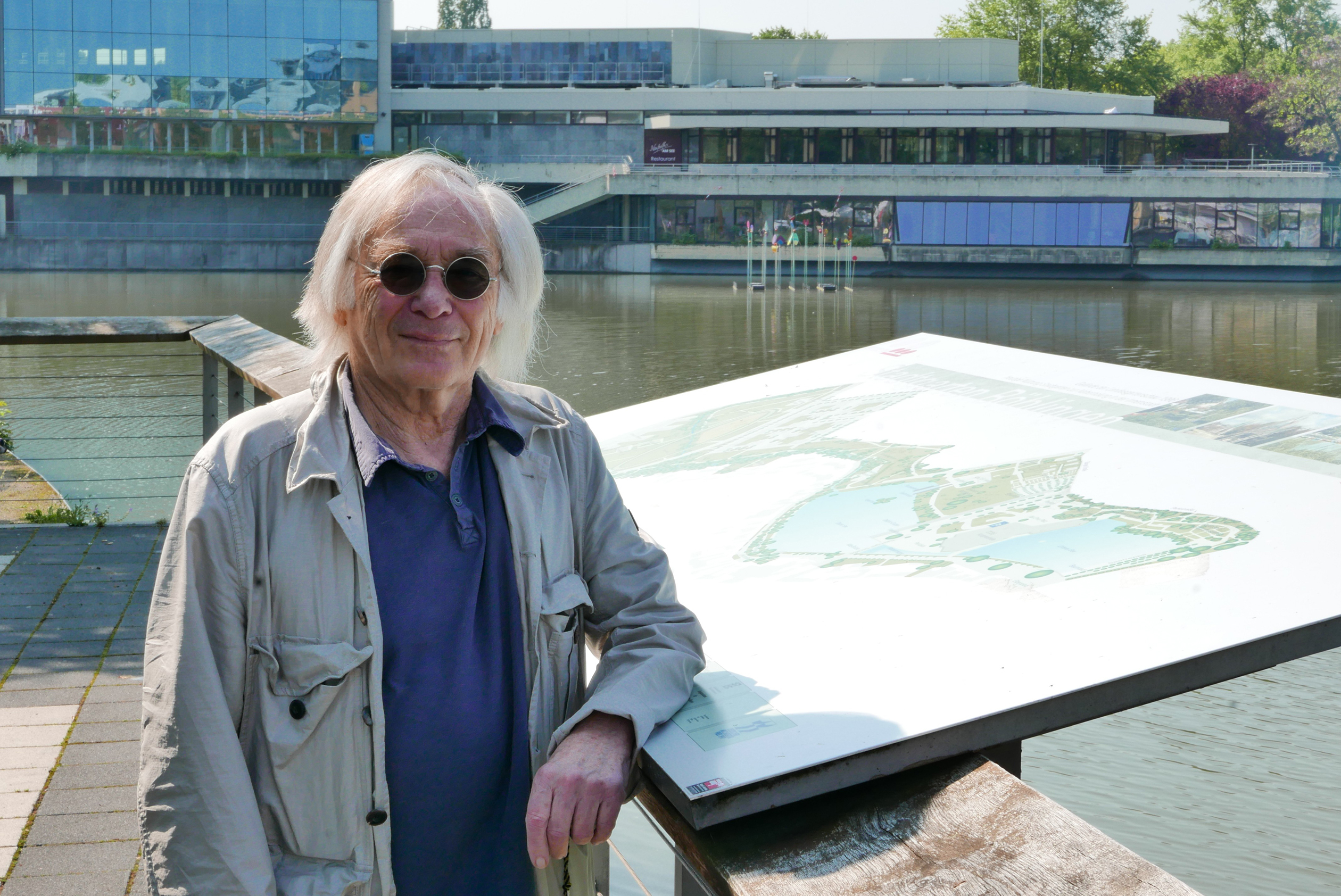 Der ehemalige Gartenschaudirektor Chasid Winograd. Bild: Jung
