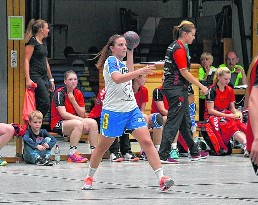Andrea Dieterle steuerte sechs Treffer zum Heimsieg der HSG Böblingen/Sindelfingen gegen Rottenburg bei. Bild: Zvizdiç