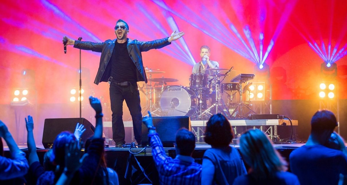 Hits von U2, präsentiert von den Österreichern Tribu2: Der Abschluss der Konzertreihe am 30. August.       Bild: z