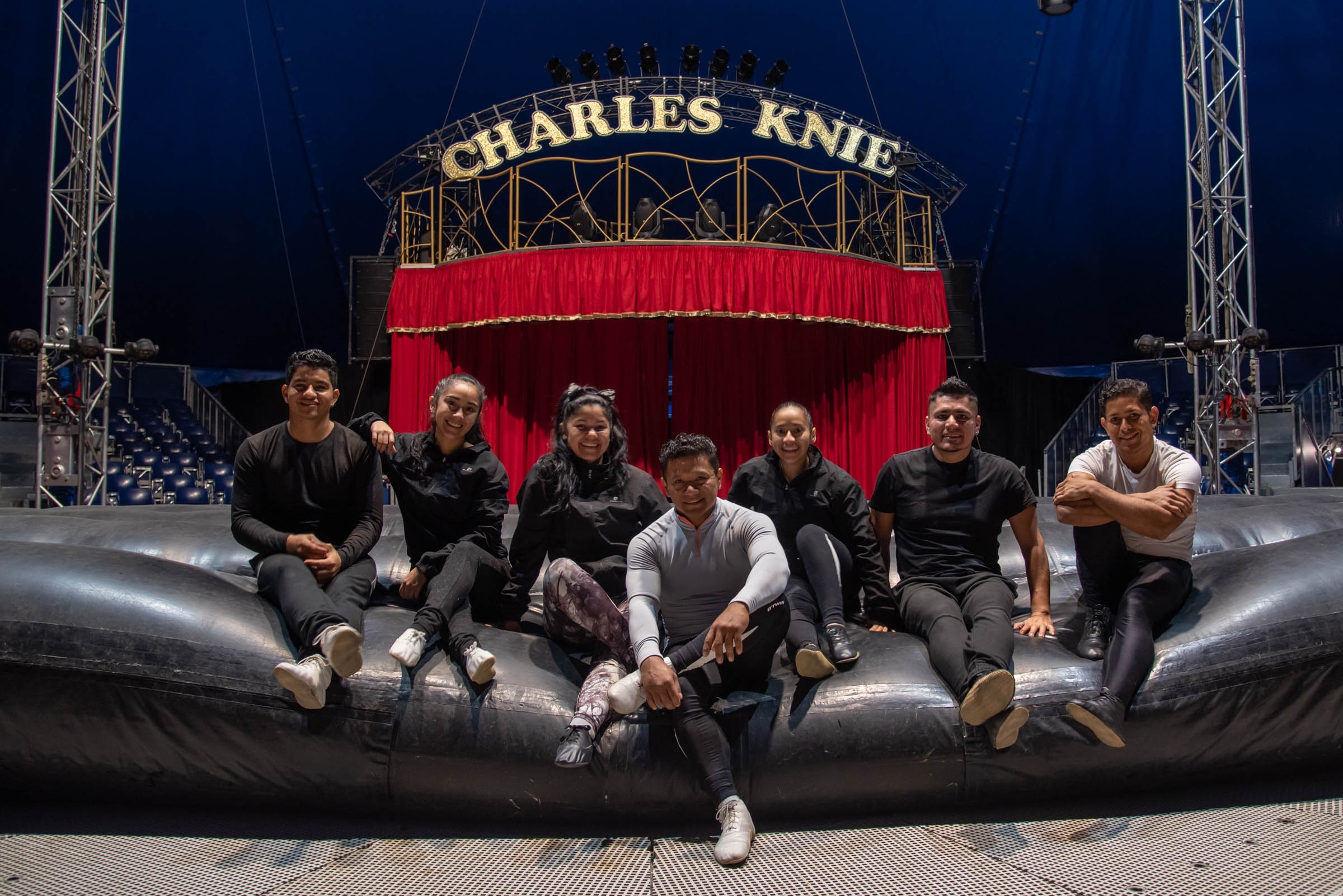 „The Robles“ sind einer der Höhepunkte im Programm des Zirkus Charles Knie. Bild: Nüßle