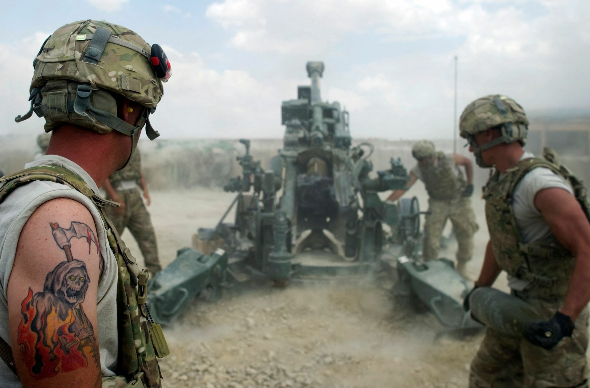 Einsatzgebiet Afghanistan Foto: AFP/Johannes Eisele