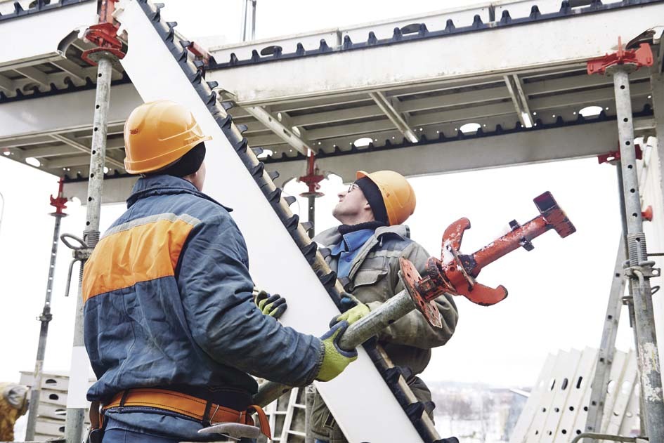 Baubranche, Landwirtschaft, Garten- und Landschaftsbau sind vor allem die Bereiche, in denen es im Januar mehr Arbeitslose gab. Zeitarbeitsfirmen suchten dagegen 150 neue Mitarbeiter.	Bild: Kadmy/Fotolia