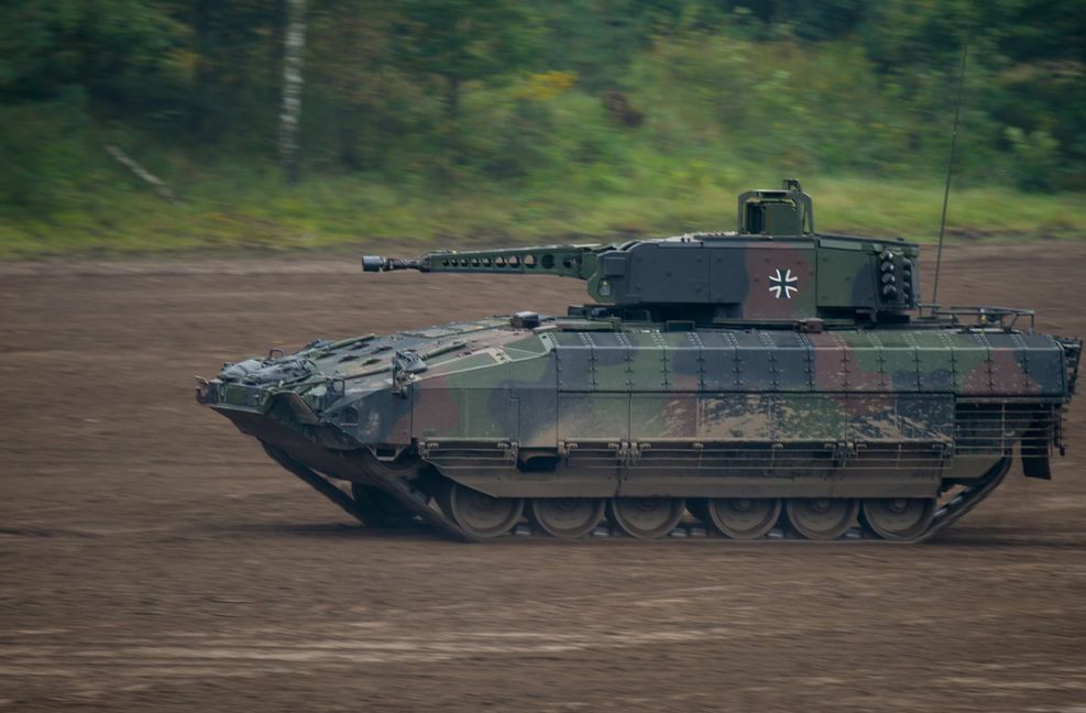 Im Training versagt: der Schützenpanzer Puma