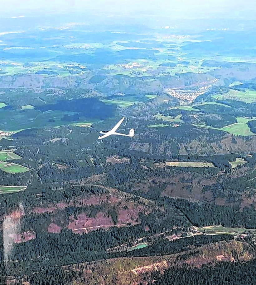 Die Segelflug-Piloten hatten am vergangenen Wochenende beste Bedingungen, davon profitierte auch der FSV Sindelfingen.  Bild: z