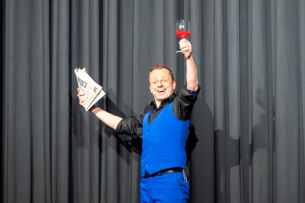 Organisator und Moderator Timo Marc freut sich auf vier ausverkaufte Shows.
