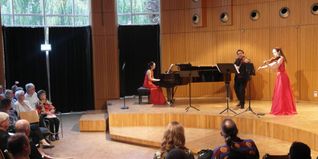 Das Ensemble Sentimental aus Pforzheim musiziert beim Jubiläumskonzert der deutsch-italienischen Freundschaftskonzerte.
