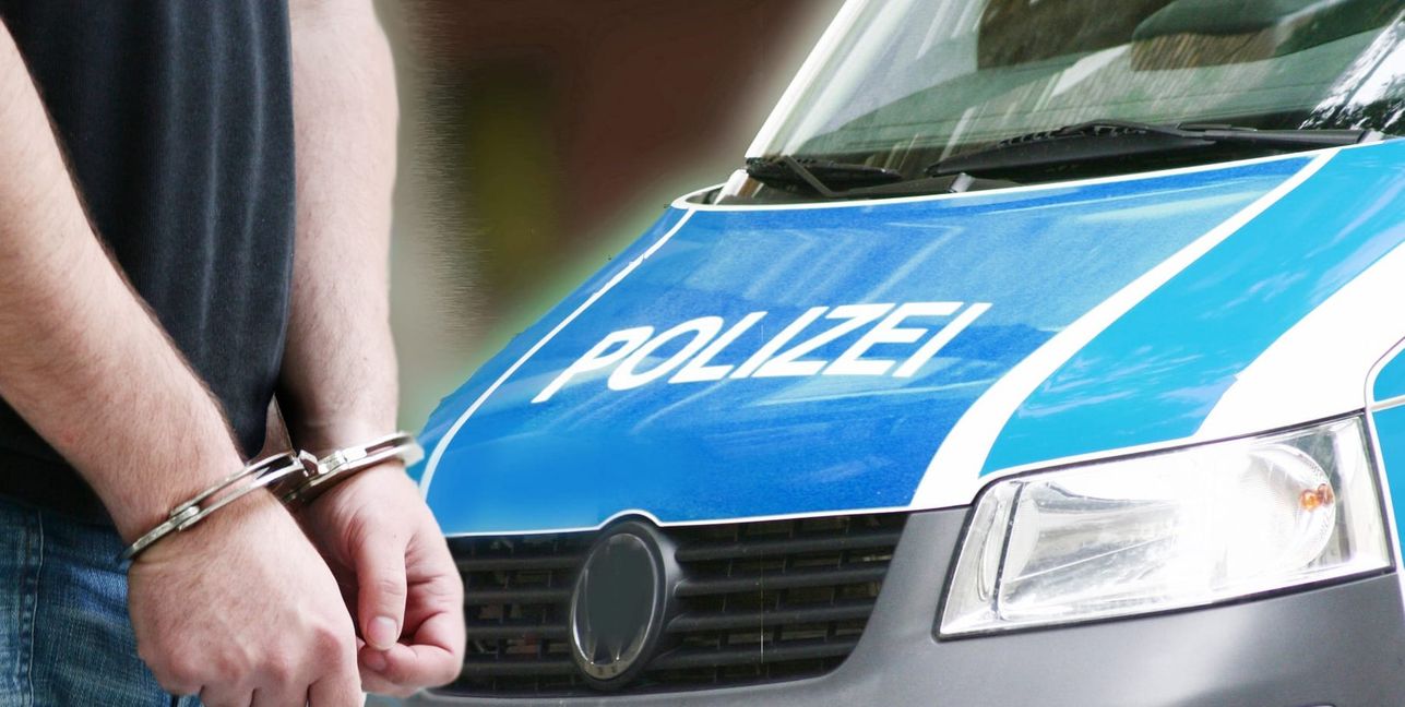 Dem 37-Jährigen wurden nach seiner Flucht Handschellen angelegt.