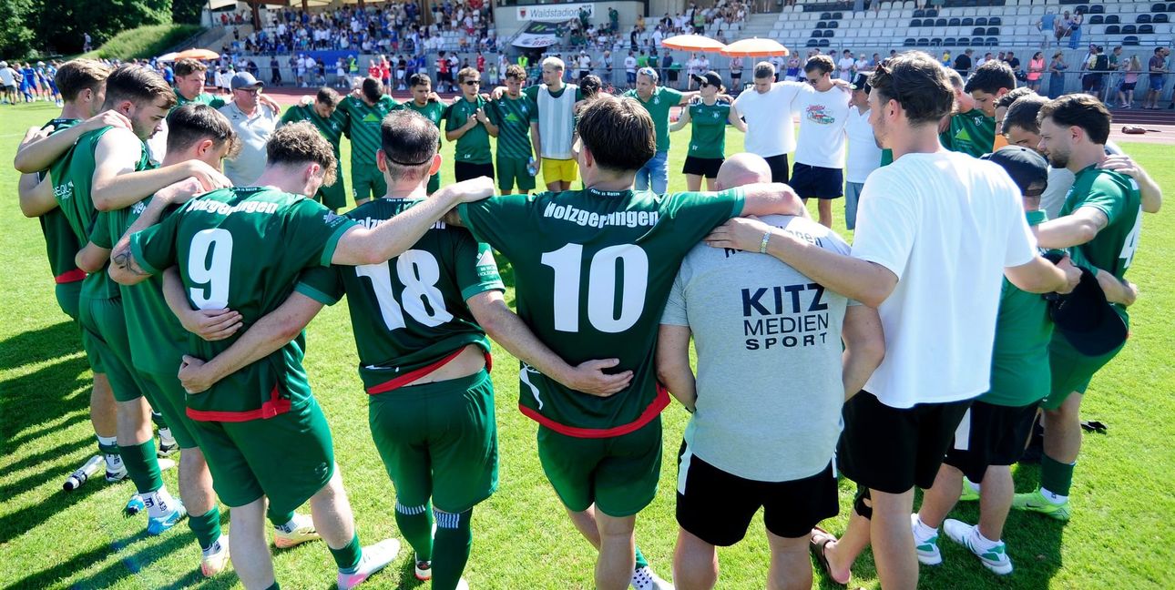 Kopf hoch: Diese Niederlage muss die Spvgg Holzgerlingen erst einmal verdauen – und will im nächsten Jahr den nächsten Anlauf nehmen.