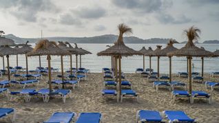 Strände auf Mallorca setzen auf Online-Reservierungssysteme – wer keine Buchung hat, darf oft nicht auf leere Liegen.