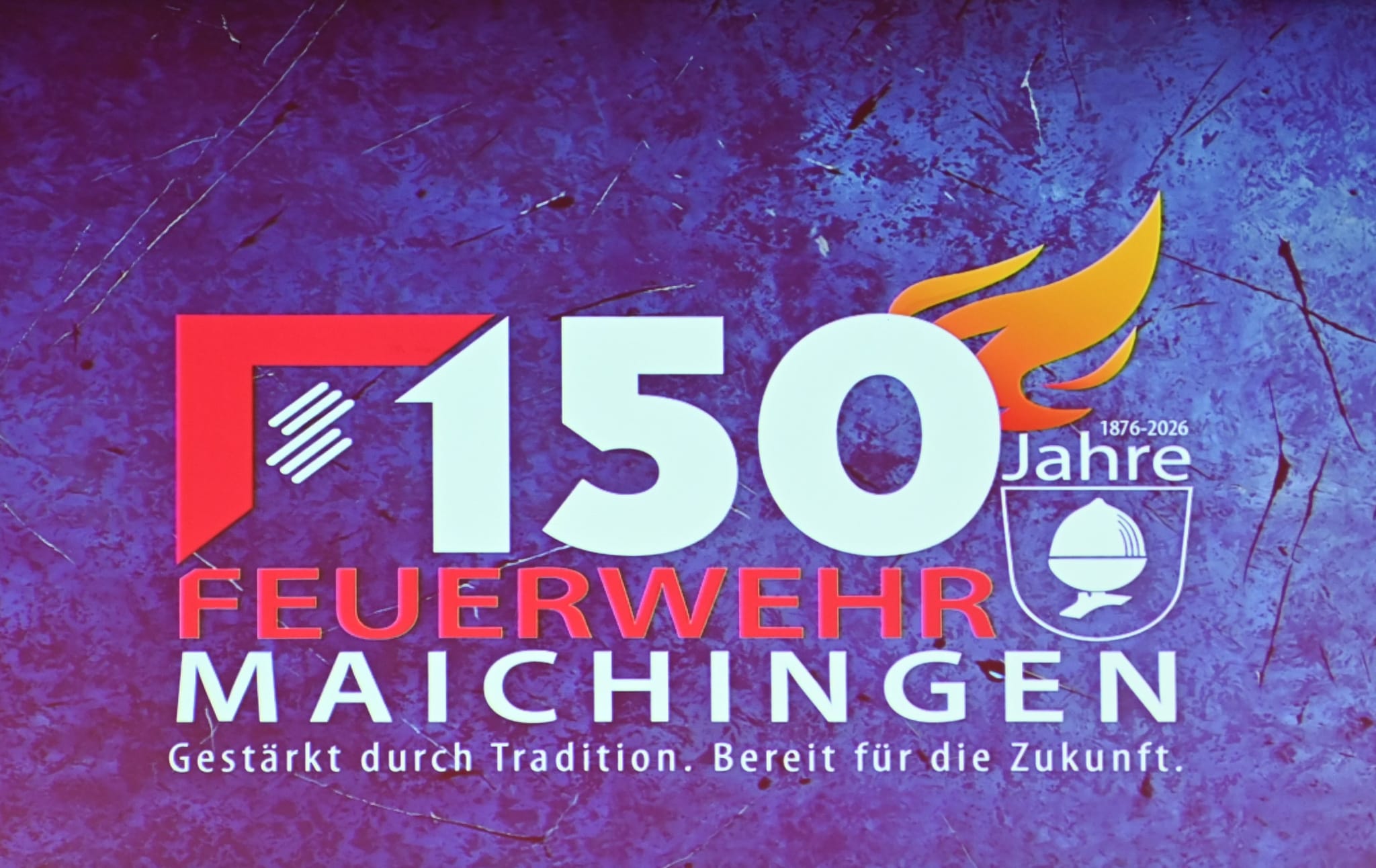 Festlogo der Freiwilligen Feuerwehr, Abteilung Maichingen.