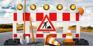 Vollsperrung: Durchfahrt verboten.