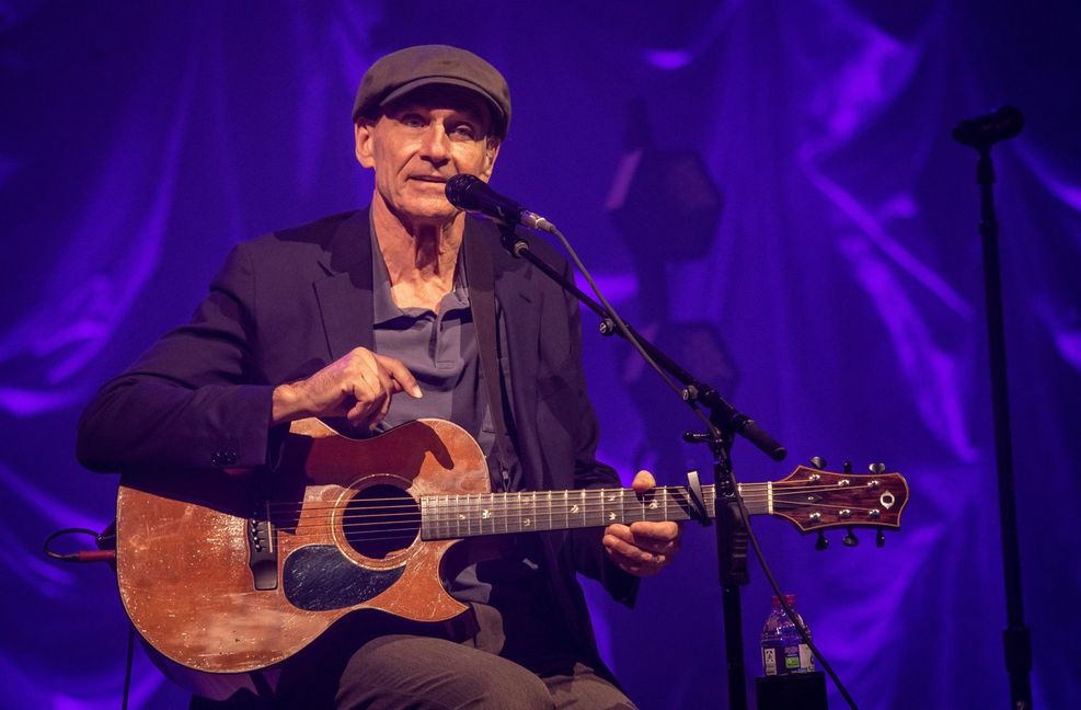 Weitere Szene aus dem Stuttgarter Konzert von James Taylor