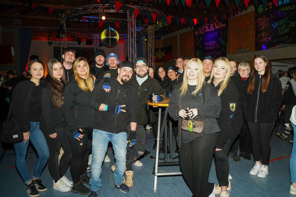 Gute Stimmung beim Fasnets-Warm-Up.