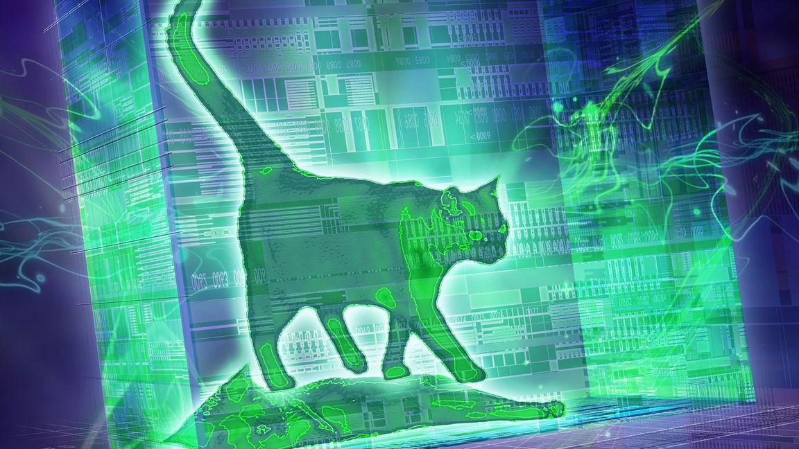 Der quantenphysikalische Überlagerungszustand – Schrödingers Katze – kann auch bei „heißen“, nicht auf den Grundzustand heruntergekühlten Quantenteilchen erzeugt werden, wie ein Experiment belegt.