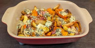 Kürbis-Kartoffel-Auflauf