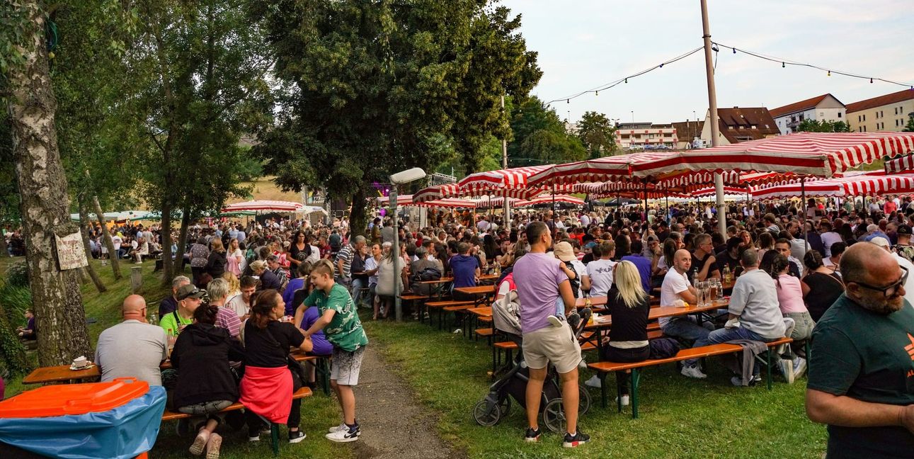 Klasse Atmosphäre und tolle Stimmung beim Seenachtsfest in Weil im Schönbuch.