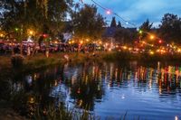 Klasse Atmosphäre und tolle Stimmung beim Seenachtsfest in Weil im Schönbuch.