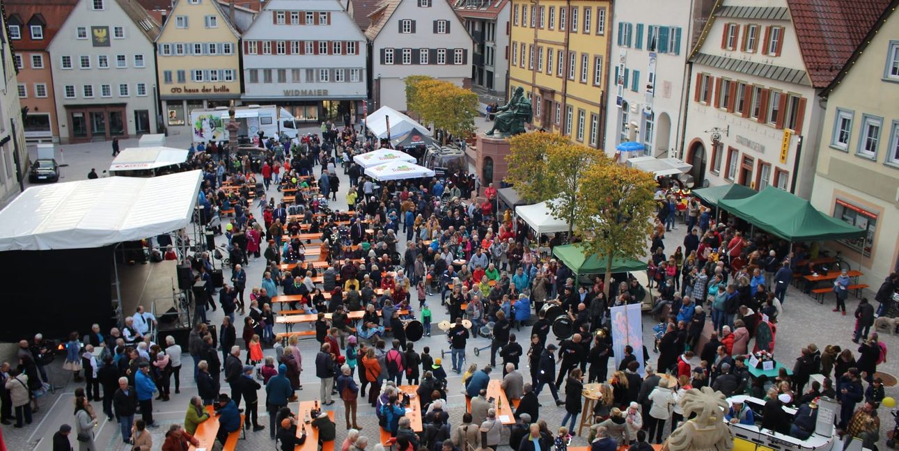 Der Weil der Städter Marktplatz ist immer wieder ein Publikumsmagnet.