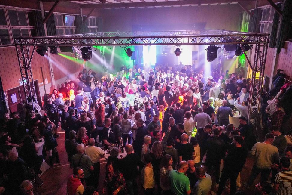Gute Stimmung bei der Disco Night.