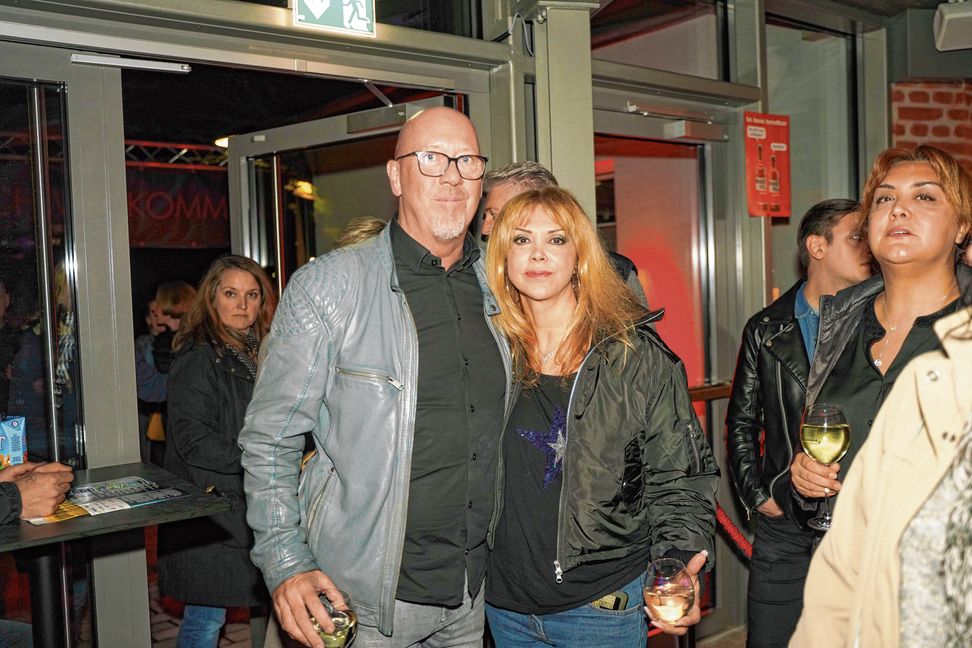 Polarnacht-Veranstalter Christoph Rohr mit seiner Partnerin Rana Elik.