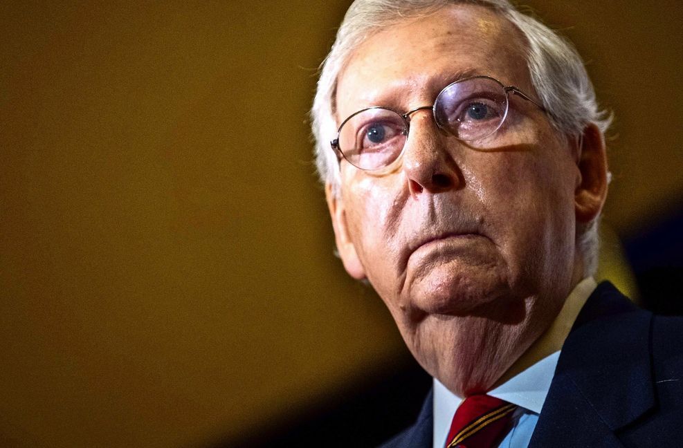 Mächtiger Strippenzieher im Senat: Mitch McConnell.