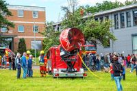 Die Ehninger Feuerwehr hat bei ihrer Jahreshauptübung gezeigt, was sie kann.