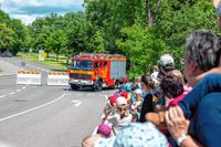 Die Ehninger Feuerwehr hat bei ihrer Jahreshauptübung gezeigt, was sie kann.