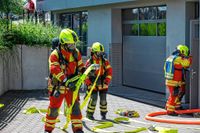 Die Ehninger Feuerwehr hat bei ihrer Jahreshauptübung gezeigt, was sie kann.