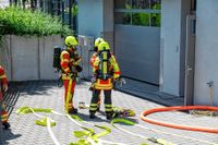 Die Ehninger Feuerwehr hat bei ihrer Jahreshauptübung gezeigt, was sie kann.