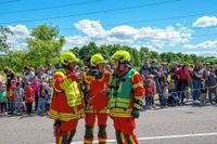 Die Ehninger Feuerwehr hat bei ihrer Jahreshauptübung gezeigt, was sie kann.