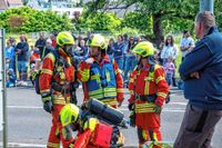 Die Ehninger Feuerwehr hat bei ihrer Jahreshauptübung gezeigt, was sie kann.