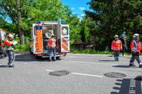 Die Ehninger Feuerwehr hat bei ihrer Jahreshauptübung gezeigt, was sie kann.