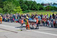 Die Ehninger Feuerwehr hat bei ihrer Jahreshauptübung gezeigt, was sie kann.
