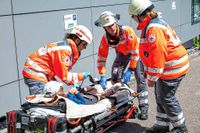 Die Ehninger Feuerwehr hat bei ihrer Jahreshauptübung gezeigt, was sie kann.