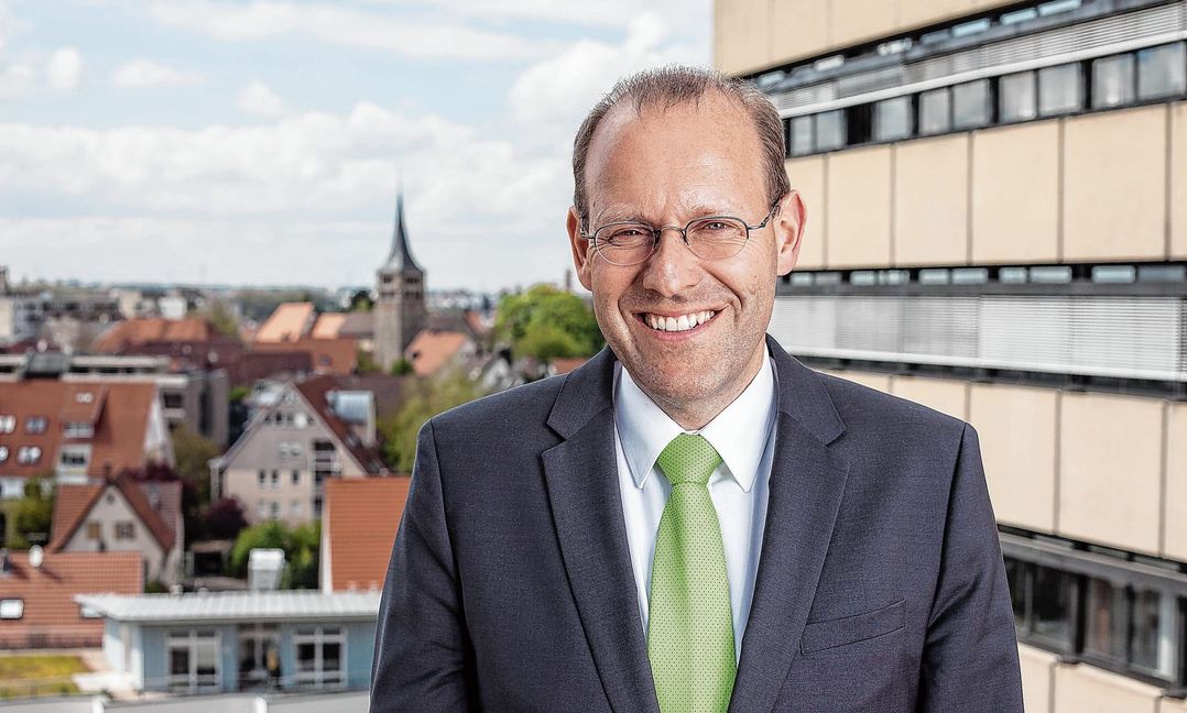Oberbürgermeister Dr. Bernd Vöhringer.