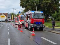 Feuerwehreinsatz an der Gottlieb-Daimler-Schule.