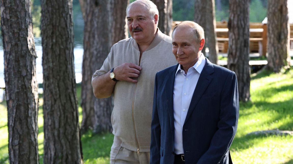 Lukaschenko und Putin - Zwei Machthaber unter sich. (Archivbild)