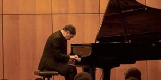 Jacob Leuschner beim Pianistenfestival.