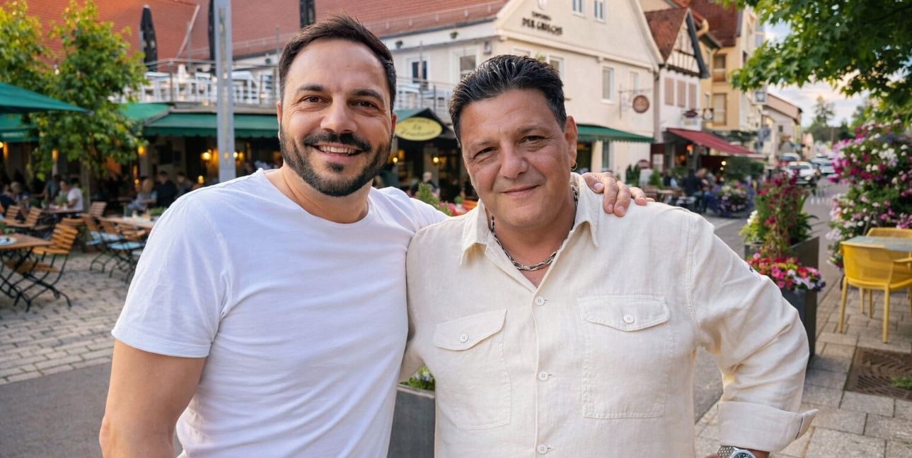 Adriano Scarano (links) und Kai Hammai bringen die große Faschingsparty nach Maichingen.