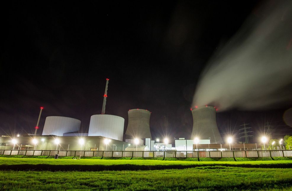 Noch wenige Tage, dann ist Schluss fürs AKW Gundremmingen.
 Foto: dpa/Marc Müller