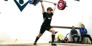 Kaito Möhle war der heimliche Star des Abends. All seine Versuche waren gültig.