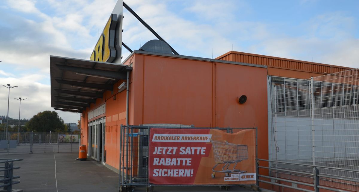 OBI in Sindelfingen: Abverkauf ist gestartet