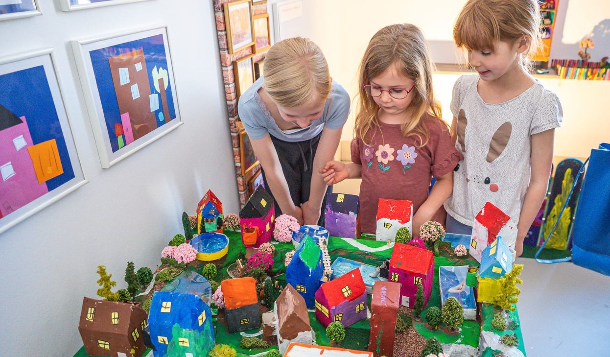 So sieht ein Wohngebiet für die Kinder der Kita Königsknoll aus.