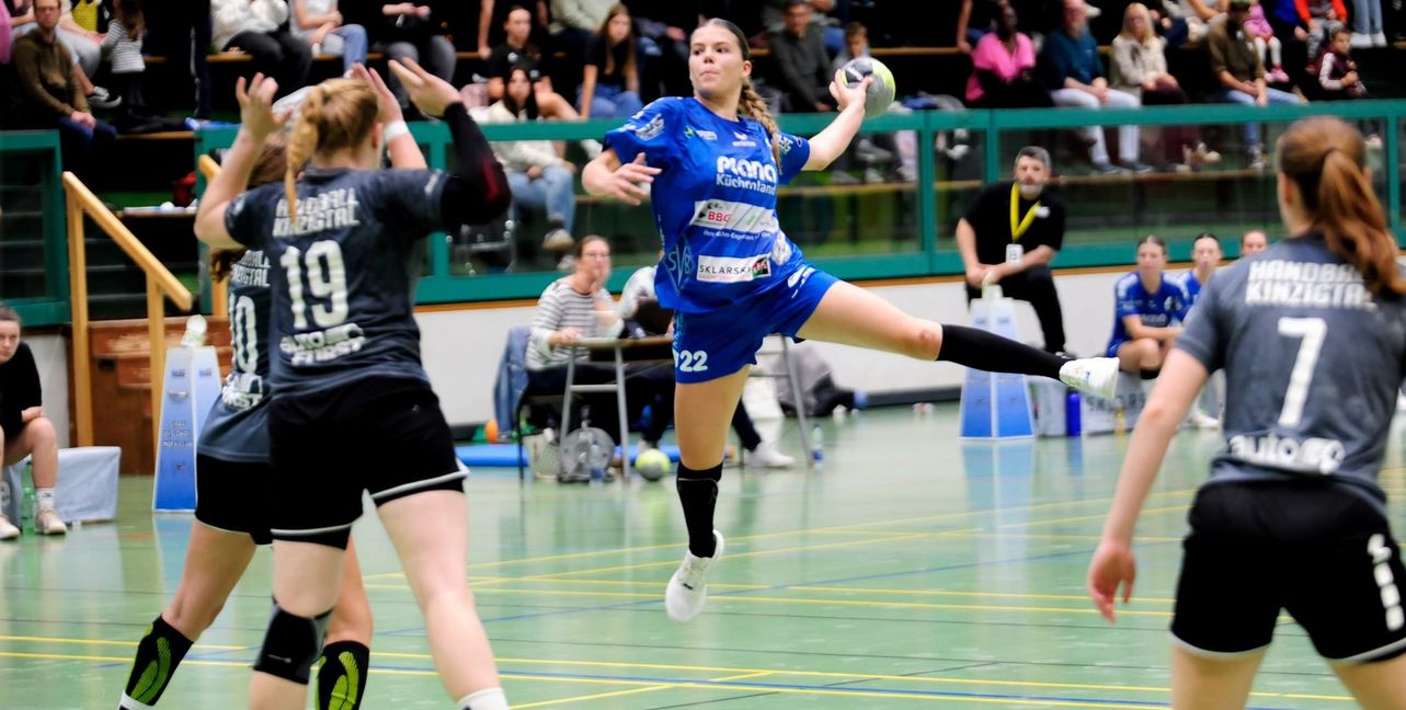 Auch die sieben Tore von Pauline Hille konnten die HSG-Niederlage nicht verhindern.