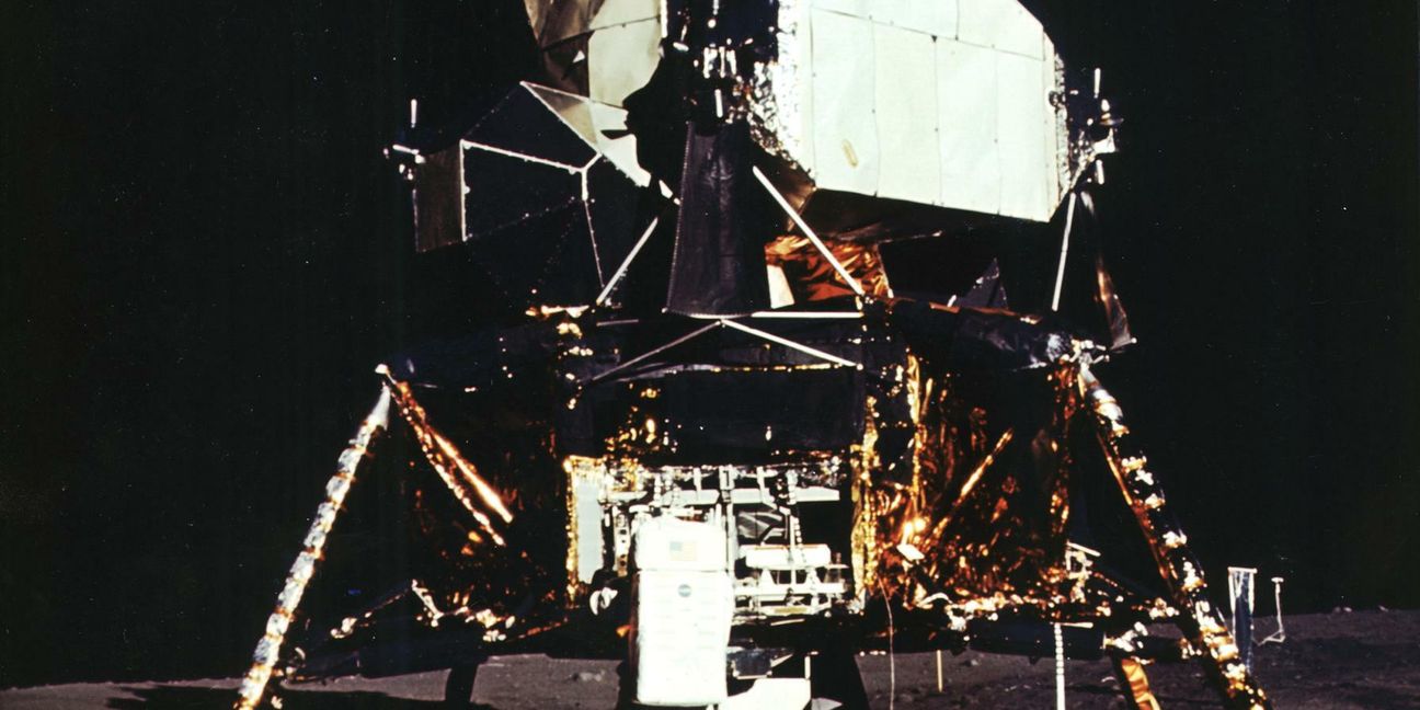 20. Juli 1969: Edwin "Buzz" Aldrin betritt den Mond. Bilder: NASA