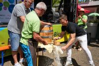 Jede Menge los auf dem Goldberg.