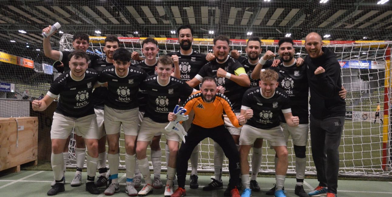 So sehen Sieger aus: Der TSV Dagersheim II hat sich für das Hauptturnier der Hallenfußball-Gala qualifiziert.