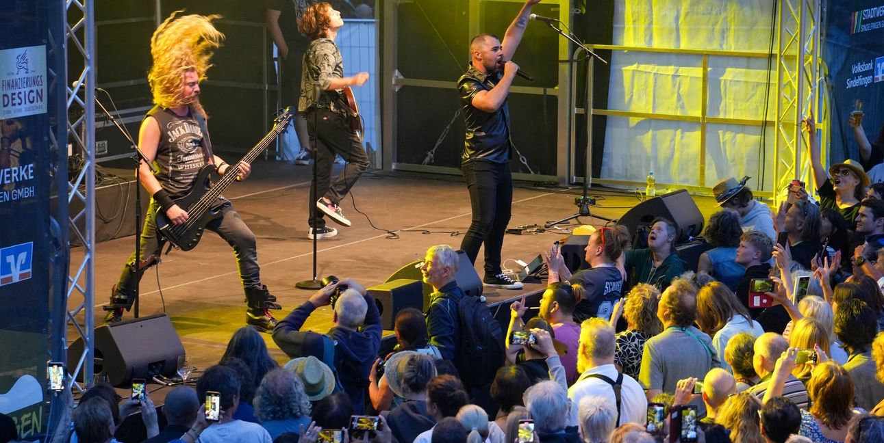Ab 30. Juli wird auf dem Sindelfinger Martkplatz wieder gerockt.